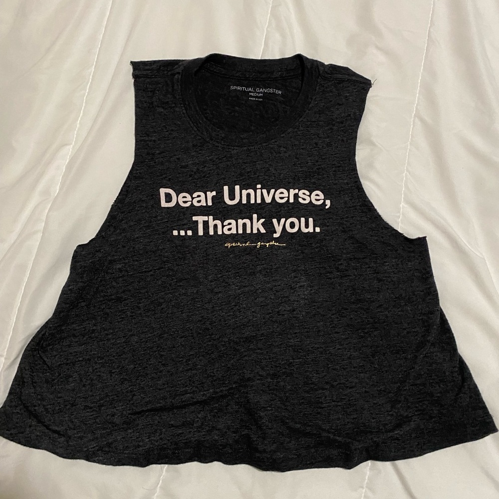 Spiritual Gangster Cropped Tank